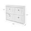 16 Pair Flip Down Shoe Storage