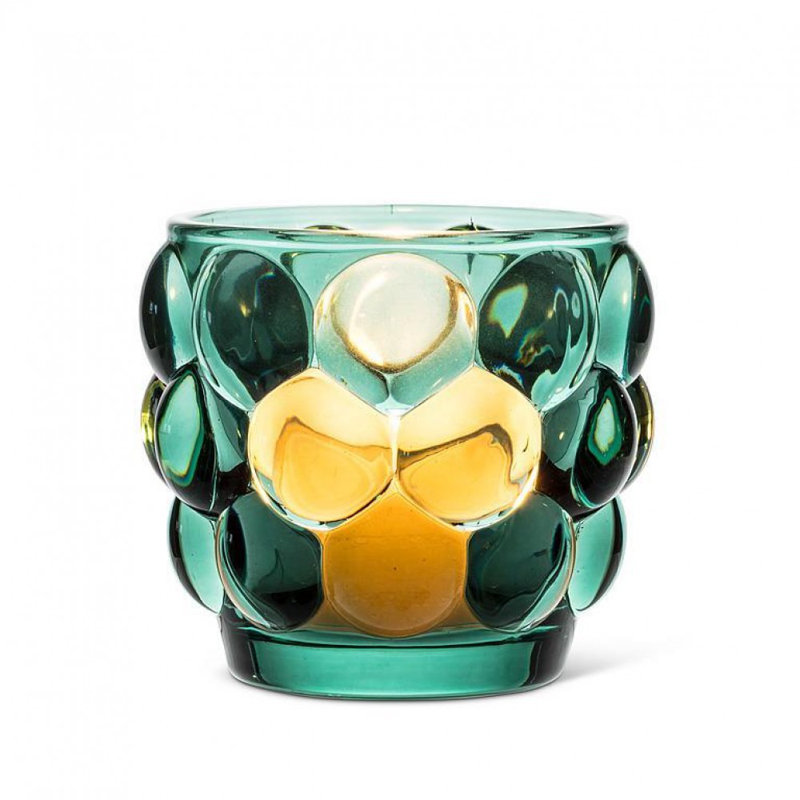 Petit porte-bougie petite votive, Vert