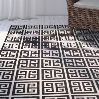 Royalton Hand Woven Cotton Geometric Rug