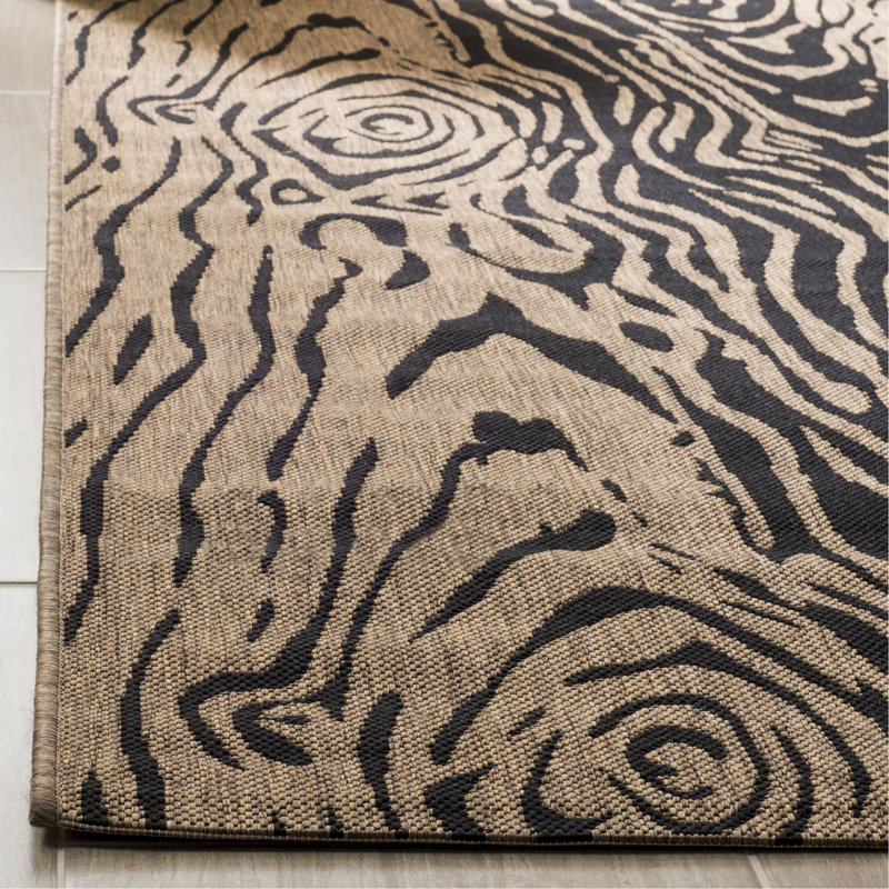 Martha Stewart Performance Camouflage Rug, Rectangle 2'7" x 5'