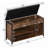 Shoe Storage Bench for Entryway, 7 Pair Shoe Rack with Hidden Storage Rustic 39.5" W-294590314