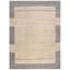 Wool Oriental Area Rug in Black/Beige-734175901