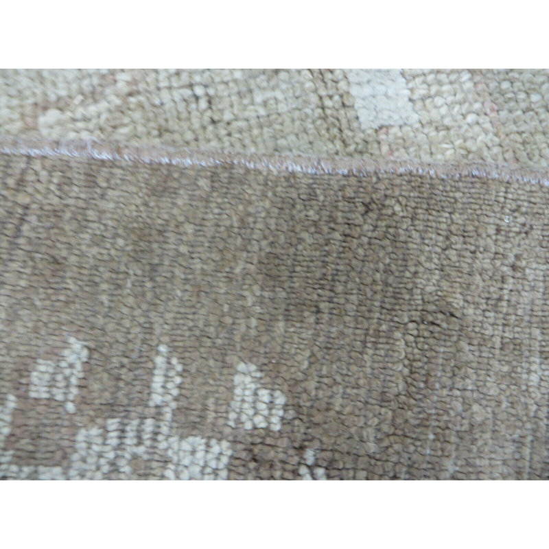 Tapis oriental turc Oushak brun 3 pi 7 po x 6 pi 2 po 7631FD4091F043DDBD6E1BD985C799B8