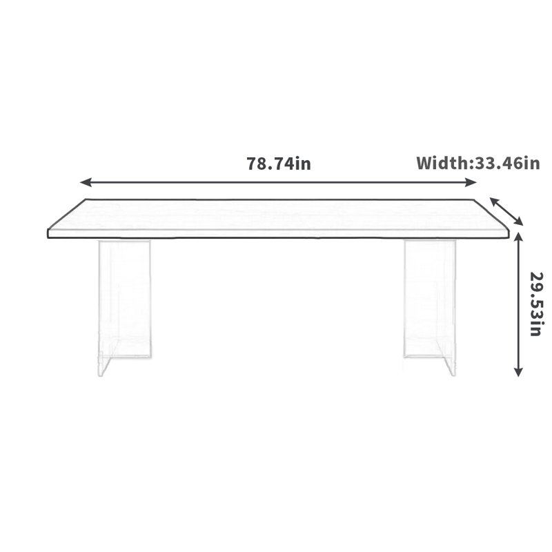 Mayke, 29.53"H x 78.74"L x 31.5"W