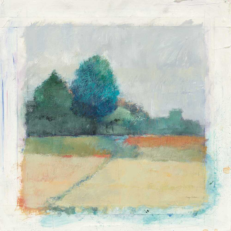 " Path Through The Field ", 30" H x 30" W x  1.25" D