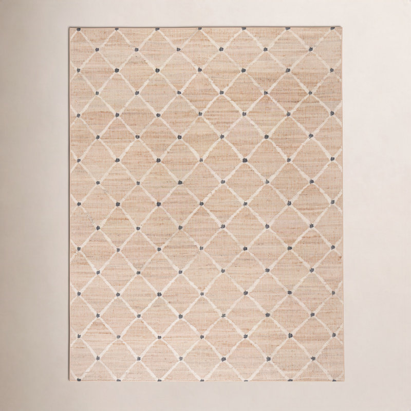 Kali Natural Handwoven Jute Rug, Rectangle 8'6" x 11'6", Natural