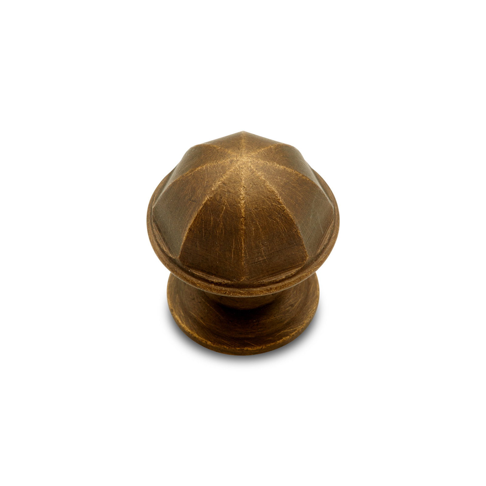 Contoured Dome 1 1/16" Knob CK Series, Antique English