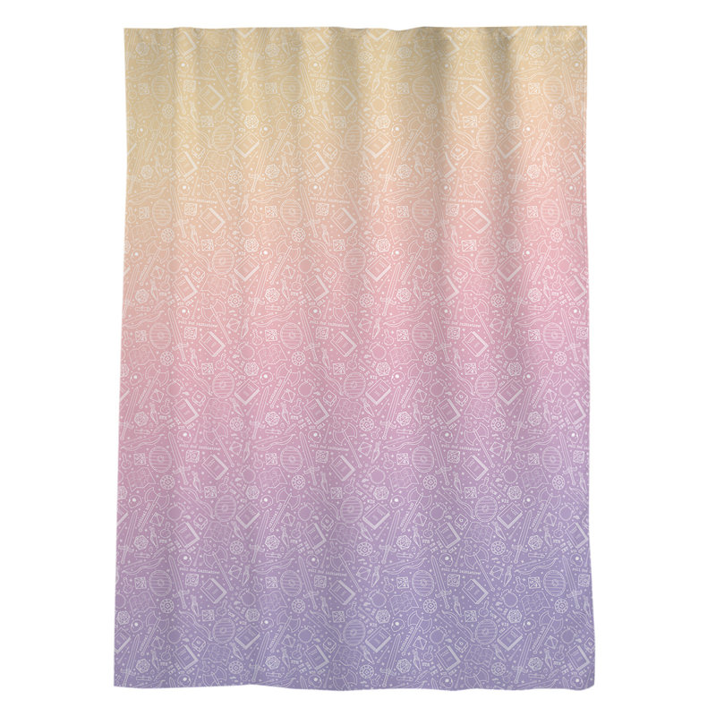 Panneau de rideau simple avec passe-tringle rpg window Avicia, Ombre
