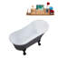 1399.5mm x 680.7mm Freestanding Soaking Acrylic Bathtub-521847222-521847180