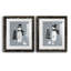 «Snowman Galvanized I», ensemble de 2 reproductions-10970668-10970675-10970678