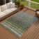 Machine Washable Indoor/Outdoor Matteson ACN2316 Stripes Rug