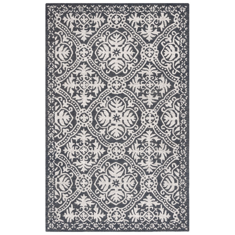 Nina Lauren Ralph Lauren Hand Tufted Wool Oriental Rug, Rectangle 5' x 8'