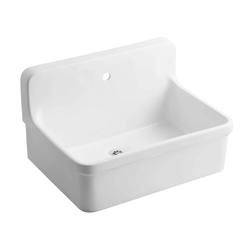 Gilford 30" x 22" Wall Mounted Laundry Sink