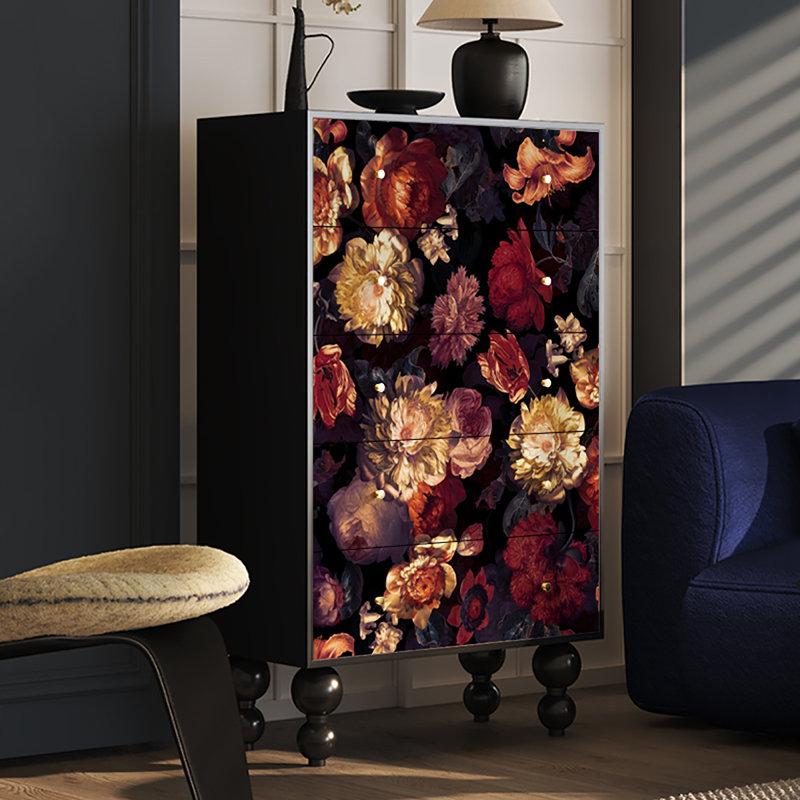 Armoire décorative de salon français