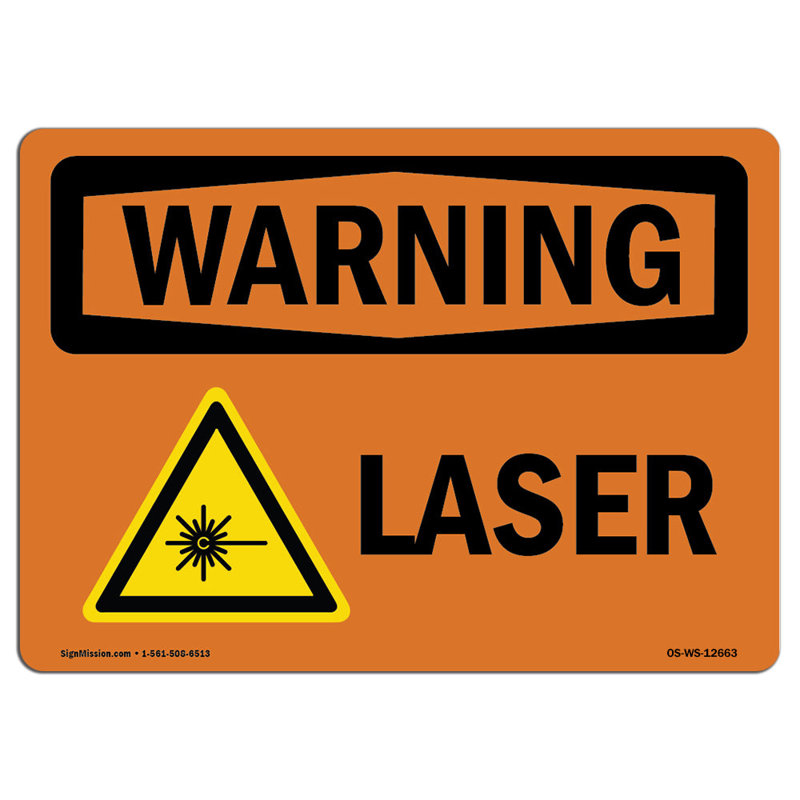 Plaque laser en aluminium 12 x 18, H 18 po x l 24 po x P 0,1 po