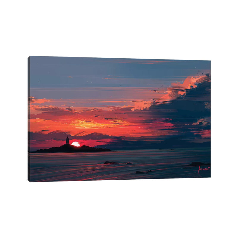 Close To The Sun by Alena Aenami - Wrapped Canvas Painting, 152.5 cm H x 101.5 cm W