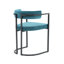 Jesean 19.75'' H Upholstered Metal Armchair-638250679-622198802