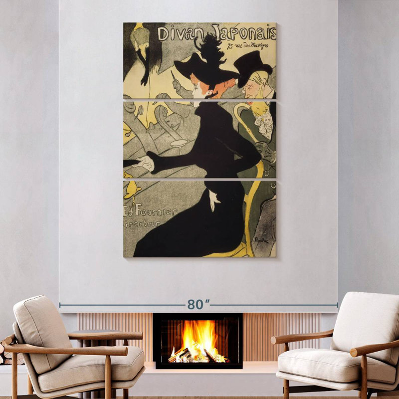 Leisha Divan japonais, H 74 po x l 48 po