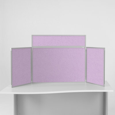 Free-Standing Reversible Bulletin Board 80cm H x 180cm W