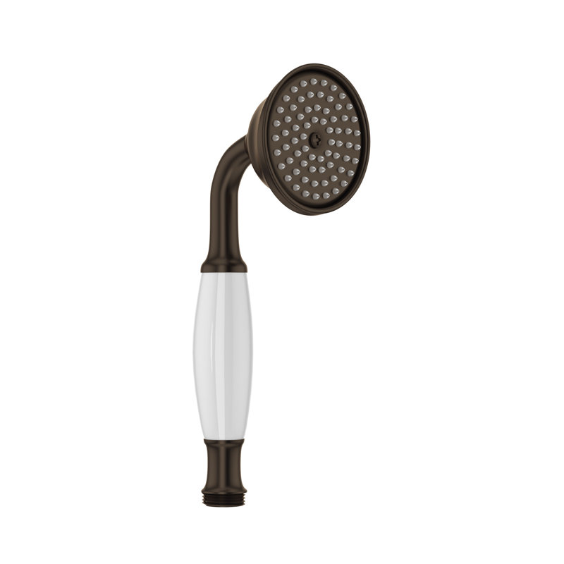 Anti-Calcium 3" Single Function Handshower, Tuscan Brass