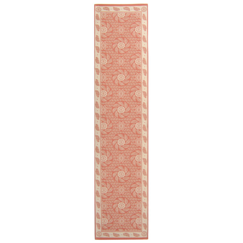 Pinwheel Wool Floral Indoor Rug