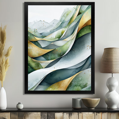 Grados - Abstract Canvas Art Print