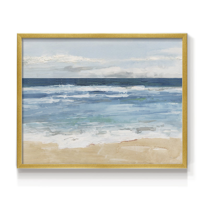 «Ocean Waves II», reproduction encadrée