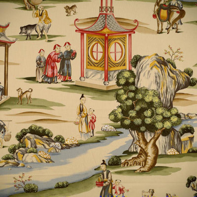 Shanghai Cotton Print Fabric