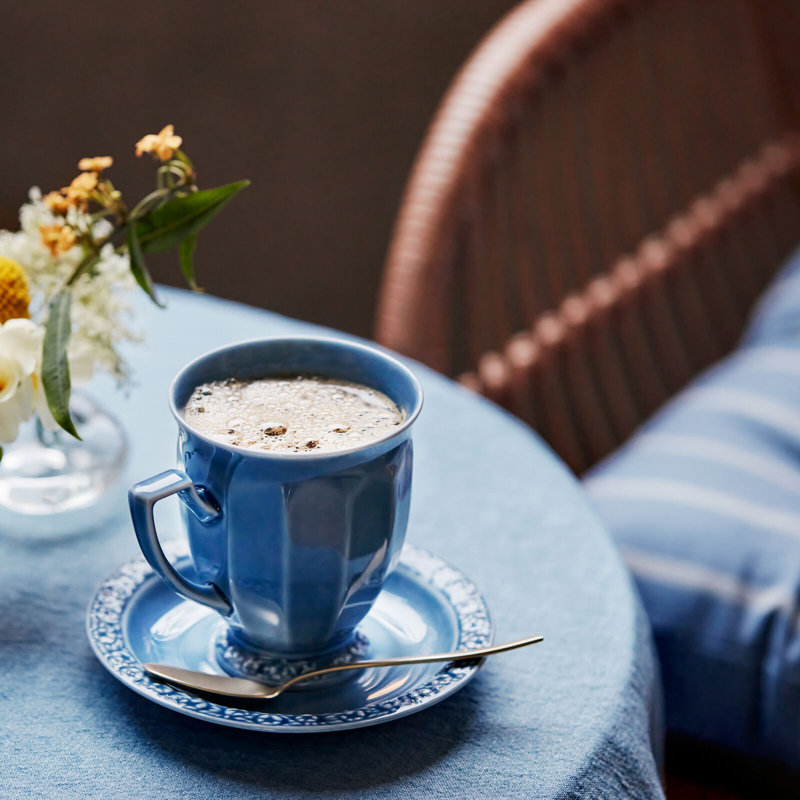 Maria Porcelain Coffee Mug, Dream Blue