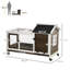 Lowe Weather Resistant Rabbit Hutch