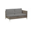 Connect 58.3" Wide Outdoor Wicker Loveseat with Cushions-55852018-55852015