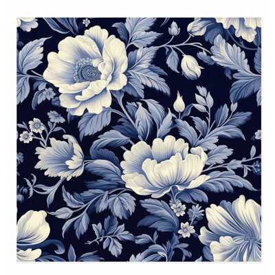 «Floral Dreaming of Flowers», reproduction d'art encadrée non encadrée