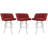 Swivel Upholstered Counter Stool with Metal Frame-83238598