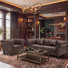 Fynlie 3-Piece Tufted Faux Leather Chesterfield Sofa Couch Accent Chair Living Room Furniture Set