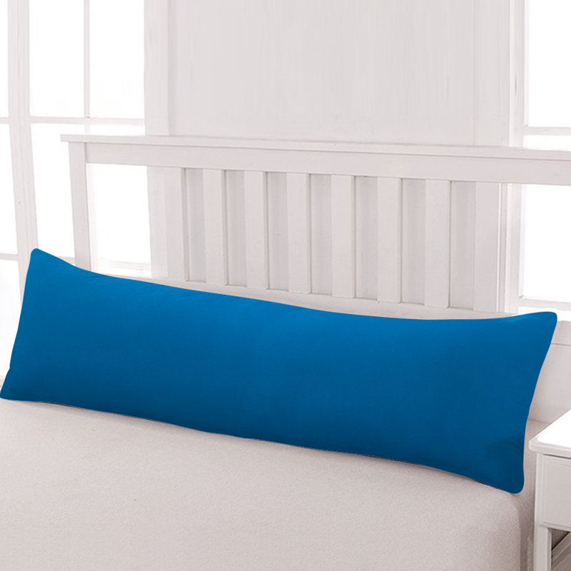 Body Pillow Cover, 1800 Brushed Microfiber Body Pillowcase with Envelope Closure - 20x54 Inches - NTBAY, Royal Blue, 1