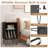 Cebria 35'' W Nightstand-550036825