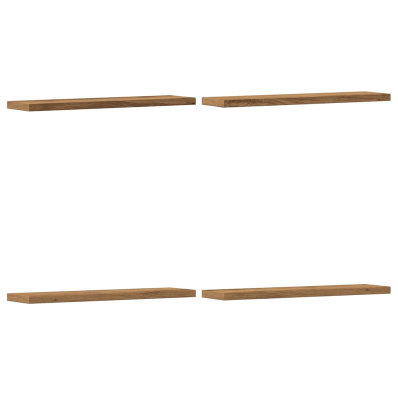 Aylena Floating Shelf, Artisan Oak, 1.5cm H x 40cm W x 10cm D