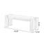 Banc en bois massif Burlywood
