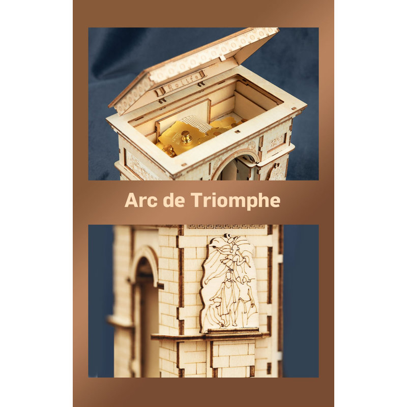 Casse-tête bricolage 3D - Arc de triomphe - 118 pièces