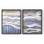 ABSTRACT Series cmxxv - reproduction encadrée de qualité supérieure - prête à être accrochée - aucun clou requis - aucun clou requis-930384652-930384643