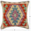 Tribal Kilim Pillow Geometric Throw Pillow