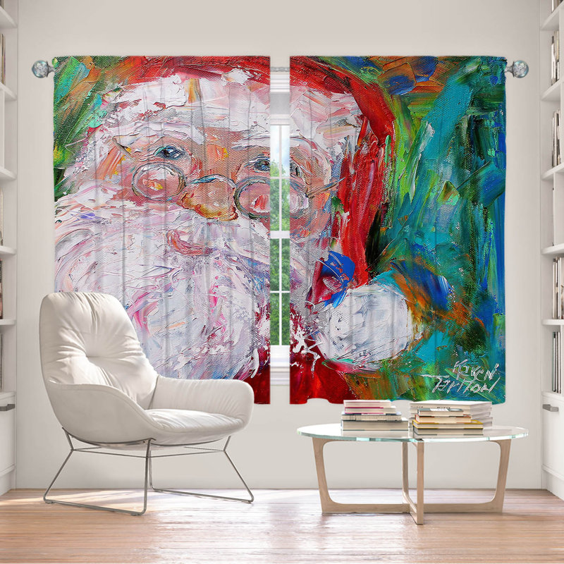 Ensemble de rideaux en polyester 2 pièces, L 40 po x L 61 po