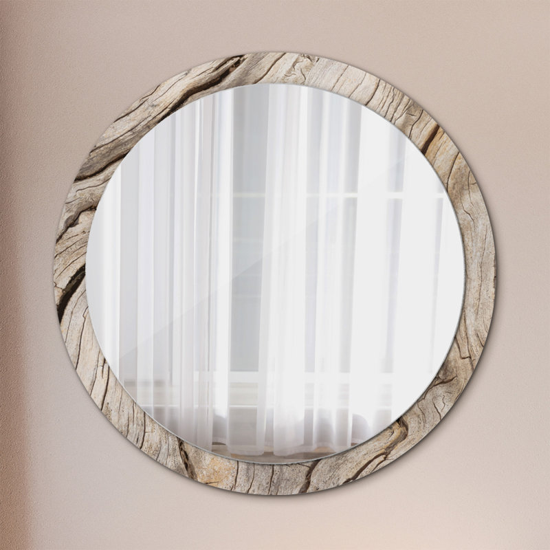 Huldar Glass Flat Wall Mirror