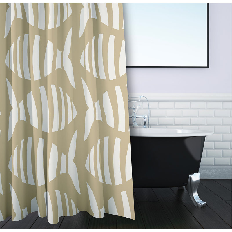 Rideau de douche Callensburg, Taupe