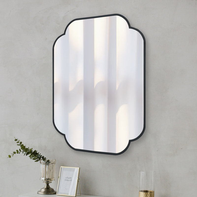 Gluck Metal Flat Wall Mirror
