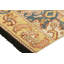 Rug & Kilim’S Dragon Rug In Gold And Blue With Geometric-Floral Patterns