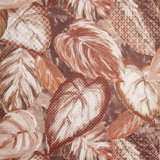 Pepper Glass Bead Finish Ficus Leaf Vita Wallpaper Roll