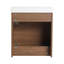 Meuble-lavabo mural 18,5 po avec lavabo en résine-296424061