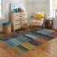 Tapis bleu / mauve / rouge Matlock-1509806022