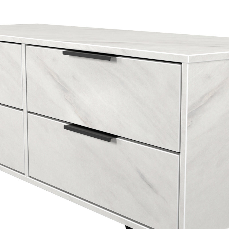 Turah 115cm W 4 - Drawer Chest of Drawers